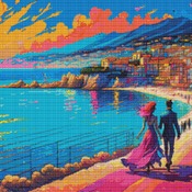 By The Beach Cross Stitch Pattern