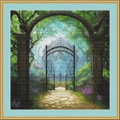 Garden Gate Cross Stitch Pattern