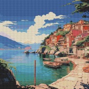 Harbour Front Cross Stitch Pattern