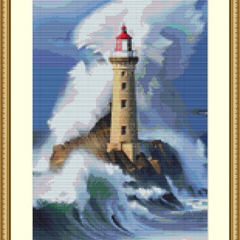 In A Storm Cross Stitch Pattern