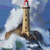 In A Storm Cross Stitch Pattern