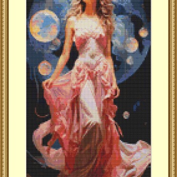 In Pink Cross Stitch Pattern