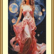 In Pink Cross Stitch Pattern