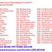 Jacob's Ladder Cross Stitch Pattern***LOOK***Buyers Can Download Your Pattern As Soon As They Complete The Purchase