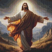 Jesus Cross Stitch Pattern