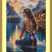 Lake Of The Lake Cross Stitch Pattern