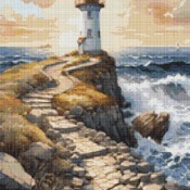 Lighthouses Cross Stitch Pattern