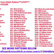Lillys & Blue Birds Cross Stitch Pattern***LOOK***Buyers Can Download Your Pattern As Soon As They Complete The Purchase