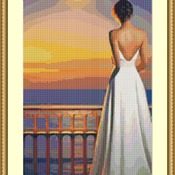 Moonlight Cross Stitch Pattern