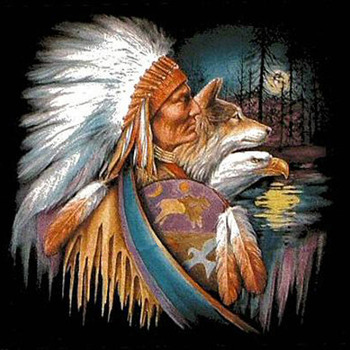 Native American WoLf EagLe Cross Stitch Pattern***L@@K***Buyers Can Download Your Pattern As Soon As They Complete The Purchase