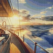 On Board Cross Stitch Pattern