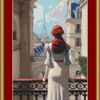 Over The Rooftops Cross Stitch Pattern