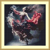 Spanish Dancer II Cross Stitch Pattern