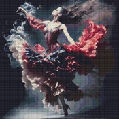 Spanish Dancer II Cross Stitch Pattern