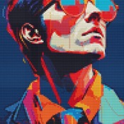 Sunglasses Cross Stitch Pattern