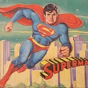 SuperMan Flying Cross Stitch Pattern***L@@K***Buyers Can Download Your Pattern As Soon As They Complete The Purchase