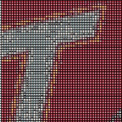 Virginia Tech Hokies Helmet Cross Stitch Pattern***L@@K***Buyers Can Download Your Pattern As Soon As They Complete The Purchase