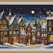 Christmas Eve Cross Stitch Pattern