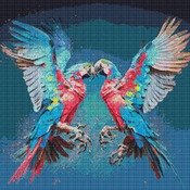 Flying Together Cross Stitch Pattern