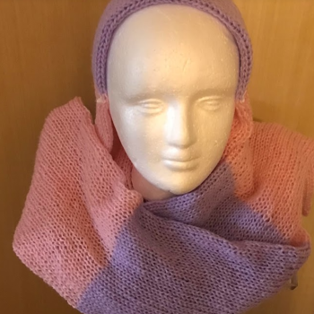 Handmade Beautifull Knitted Hat Scarve
