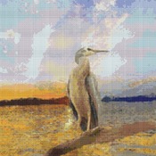 Heron Cross Stitch Pattern