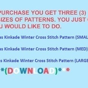 Winter Sleigh Ride Cross Stitch Pattern***L@@K***Buyers Can Download Your Pattern As Soon As They Complete The Purchase