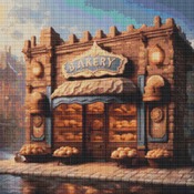 Bakery Shop Cross Stitch Pattern