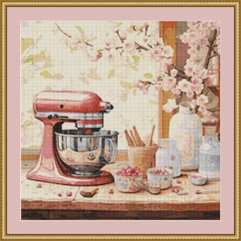 Baking I Cross Stitch Pattern