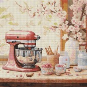 Baking I Cross Stitch Pattern