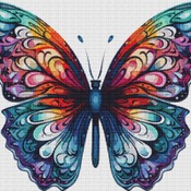 Beautiful Butterfly Cross Stitch Pattern