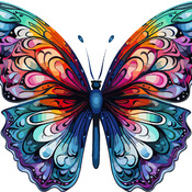 Beautiful Butterfly Cross Stitch Pattern