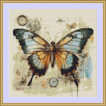 Butterfly Cross Stitch Pattern