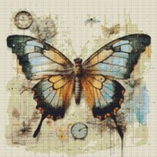 Butterfly Cross Stitch Pattern