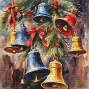 Christmas Bells Cross Stitch Pattern