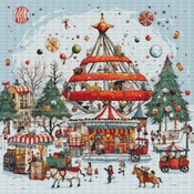 Christmas Fair Cross Stitch Pattern