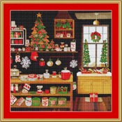 Christmas Store Cross Stitch Pattern