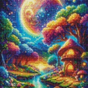 Colourful World Cross Stitch Pattern