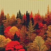 Colours Of Autumn Cross Stitch Pattern