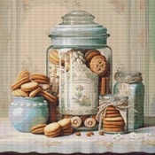 Cookie Jar Cross Stitch Pattern