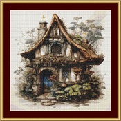 Cottage Cross Stitch Pattern