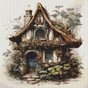 Cottage Cross Stitch Pattern