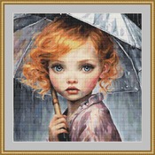 Cute Face Cross Stitch Pattern