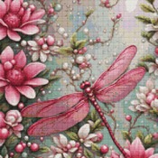 Dragonfly Cross Stitch Pattern