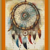 Dream Catcher Cross Stitch Pattern