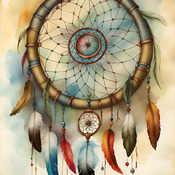 Dream Catcher Cross Stitch Pattern