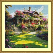 Dreamy Cottage Cross Stitch Pattern