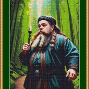 Dwarf Cross Stitch Pattern