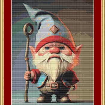 Elf Cross Stitch Pattern