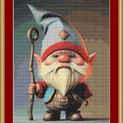 Elf Cross Stitch Pattern