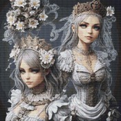 Fairytale Princesses Cross Stitch Pattern